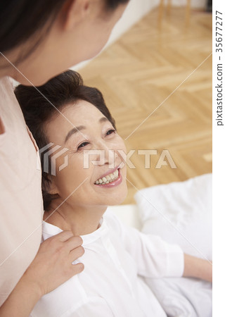 Together, Mom, Daughter 35677277