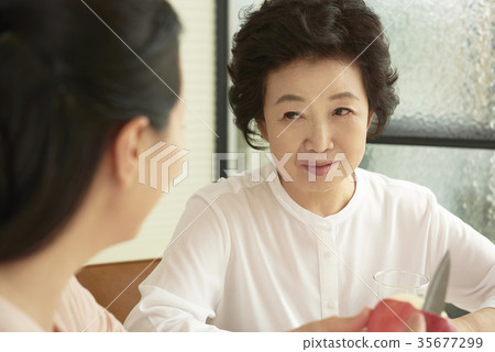 Together, Mom, Daughter 35677299