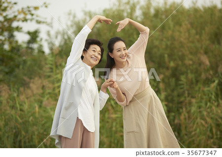 Together, Mom, Daughter 35677347