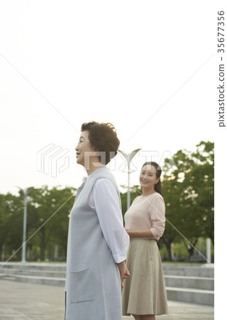 Together, Mom, Daughter 35677356