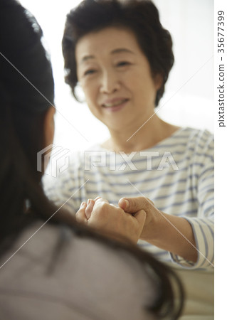 Together, Mom, Daughter 35677399