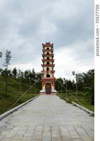 Historical place on An mountain top 35677788