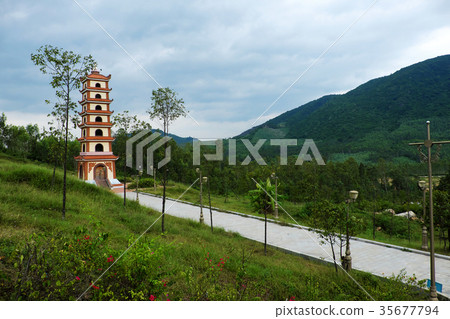 Historical place on An mountain top 35677794