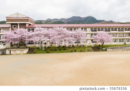Cherry school building school grounds Cherry school building school grounds 35678336