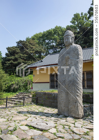 Asan Pyeongchonri Stone Buddhist Temple獎(Treasure 536) Asan Pyeongchonri Stone Buddhist Temple獎(Treasure 536) 35678683