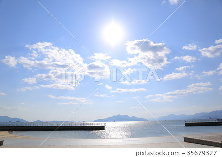 Sky and sea 35679327