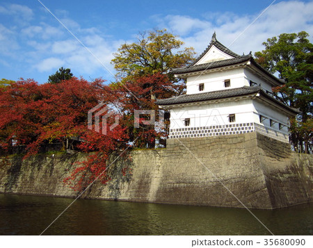 Shibata castle autumn Shibata castle autumn 35680090