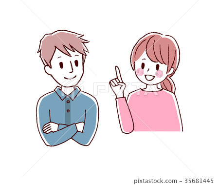 Young couple Young couple 35681445