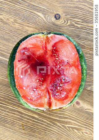 watermelon with a mold 35681958