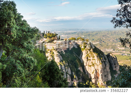 Barcelona, Spain Montserrat Monastery 35682227