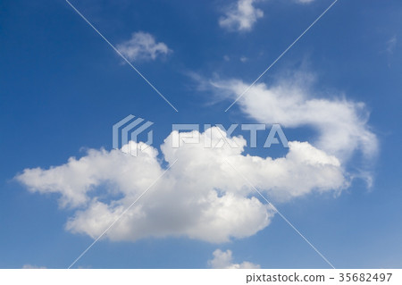 Blue sky and clouds Blue sky and clouds 35682497