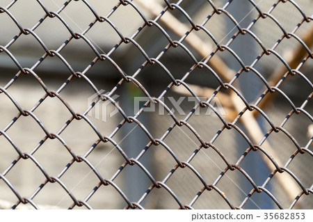 Metal grille, close-up Metal grille, close-up 35682853