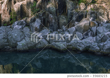 Cataract Gorge during the day. Cataract Gorge during the day. 35683215