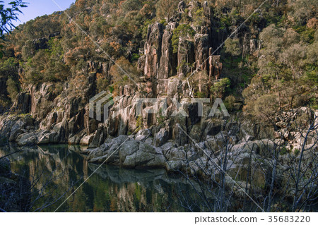 Cataract Gorge during the day. Cataract Gorge during the day. 35683220