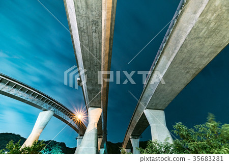 Highway bridge pier 35683281
