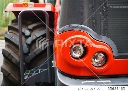 Two tractor headlights Two tractor headlights 35683465