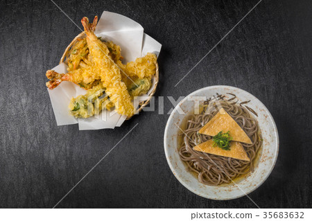 Fried buckwheat (Japanese noodles) 4 Fried buckwheat (Japanese noodles) 4 35683632