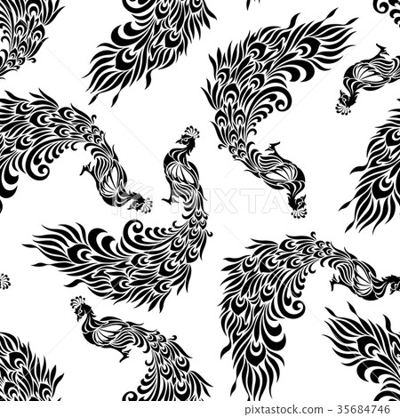 Peacock pattern Peacock pattern 35684746