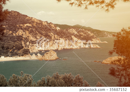 Costa Brava coastline 35687152