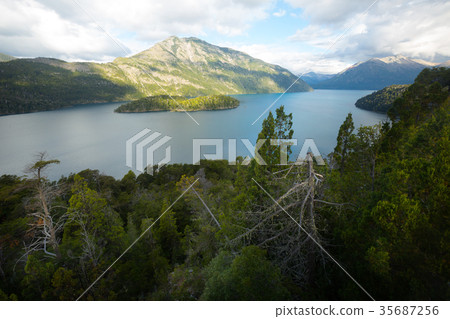 Lago Mascardi view Lago Mascardi view 35687256