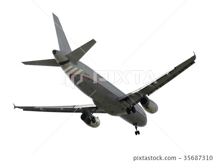 Aircraft isolated 35687310