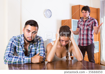 Problems of love triangle. 35688850