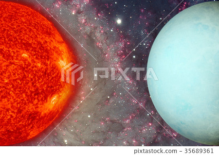 Solar System - Uranus. 35689361