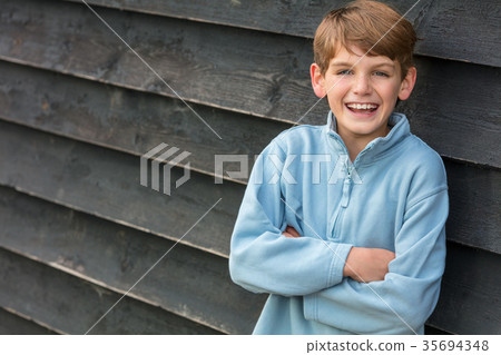 Happy Boy Male Child 35694348