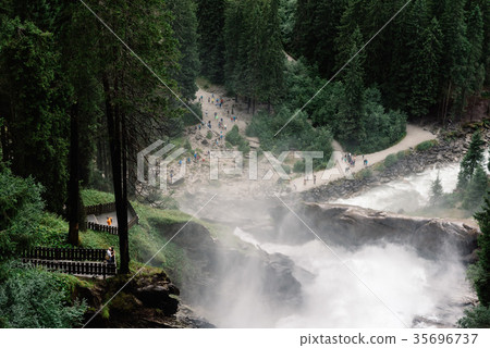 Krimml Waterfalls in Austria Krimml Waterfalls in Austria 35696737