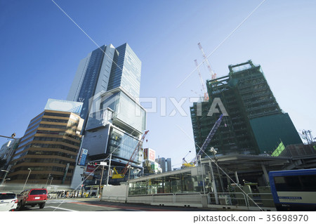 Tokyo Redevelopment Shibuya Station Shibuya Hikarie side 2017 35698970