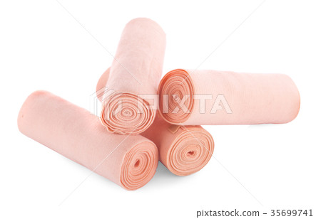 Medical bandage roll isolated Medical bandage roll isolated 35699741
