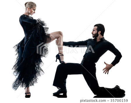 man woman couple ballroom tango salsa dancer man woman couple ballroom tango salsa dancer 35700159