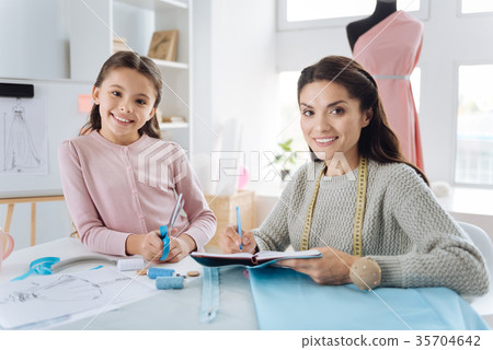 Professional creative designer working with her 35704642