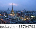 Temple of the Golden Buddha in Bangkok, Thailand 35704792