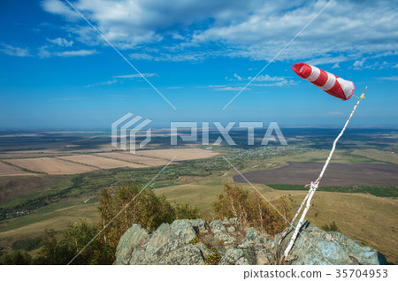 Flying windsock wind vane 35704953