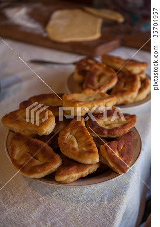 Grandmother bakes pies Grandmother bakes pies 35704957