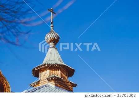 wooden Church in Russia 35705308