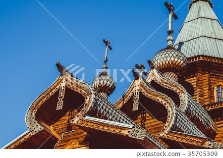 wooden Church in Russia 35705309