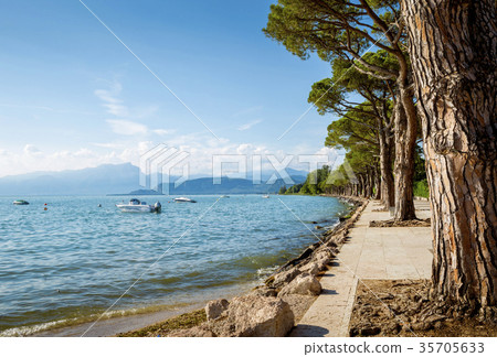 Garda lake in Italy 35705633