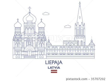 Liepaja City Skyline, Latvia Liepaja City Skyline, Latvia 35707202