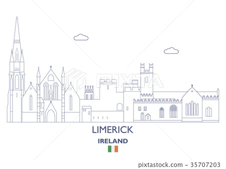 Limerick City Skyline, Ireland Limerick City Skyline, Ireland 35707203