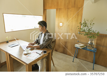 中間人遠程工作自由職業者 35707250