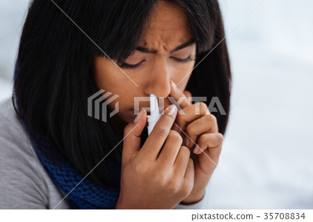 Responsible patient trying new nasal drops Responsible patient trying new nasal drops 35708834