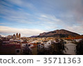 General view with church of Velez Rubio, Almeria 35711363