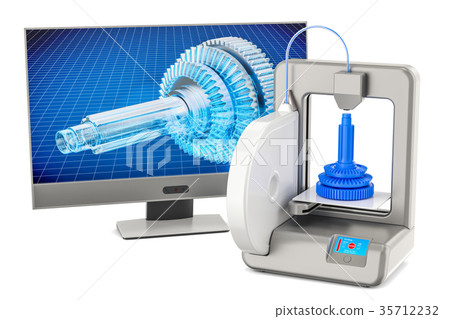 printer with computer