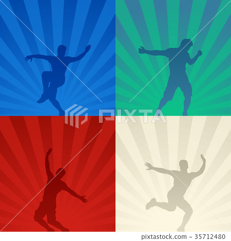 dancers set colorful 35712480