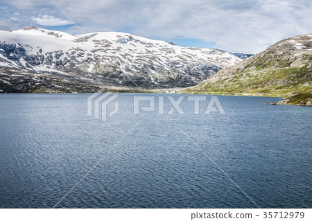 Mountain scenery in Jotunheimen National Park Mountain scenery in Jotunheimen National Park 35712979