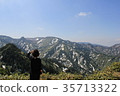 Gunma-Nagano-Shiga Kogen Route-Woman with a view 35713322