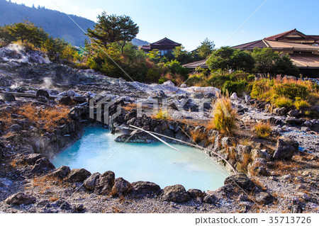 Unzen hell and autumn leaves eight hundred thousand hell Nagasaki Unzen hell and autumn leaves eight hundred thousand hell Nagasaki 35713726