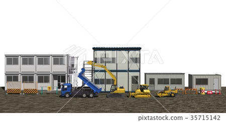 重型設備（施工，施工圖像） 35715142